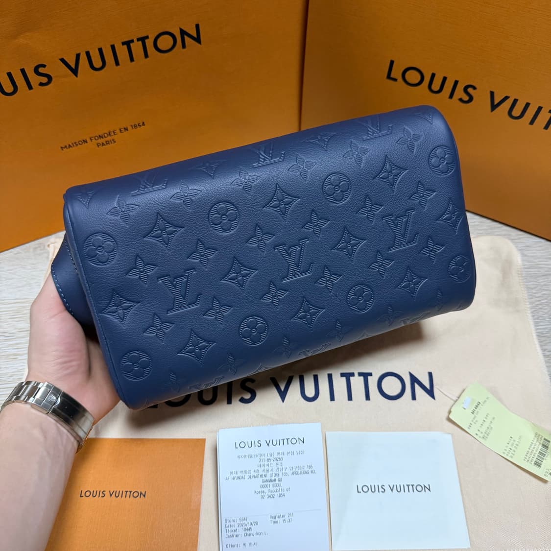 [새상품/선물가능] 루이비통 쉐도우 도프 키트 돕키트 파우치백 상품이미지7