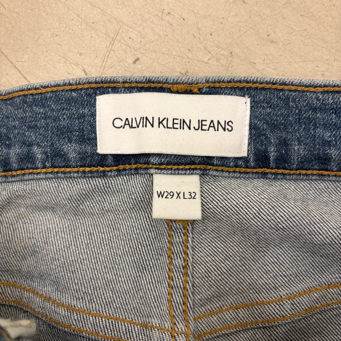 캘빈클라인 스트레이트 핏 데님 팬츠 상품이미지4