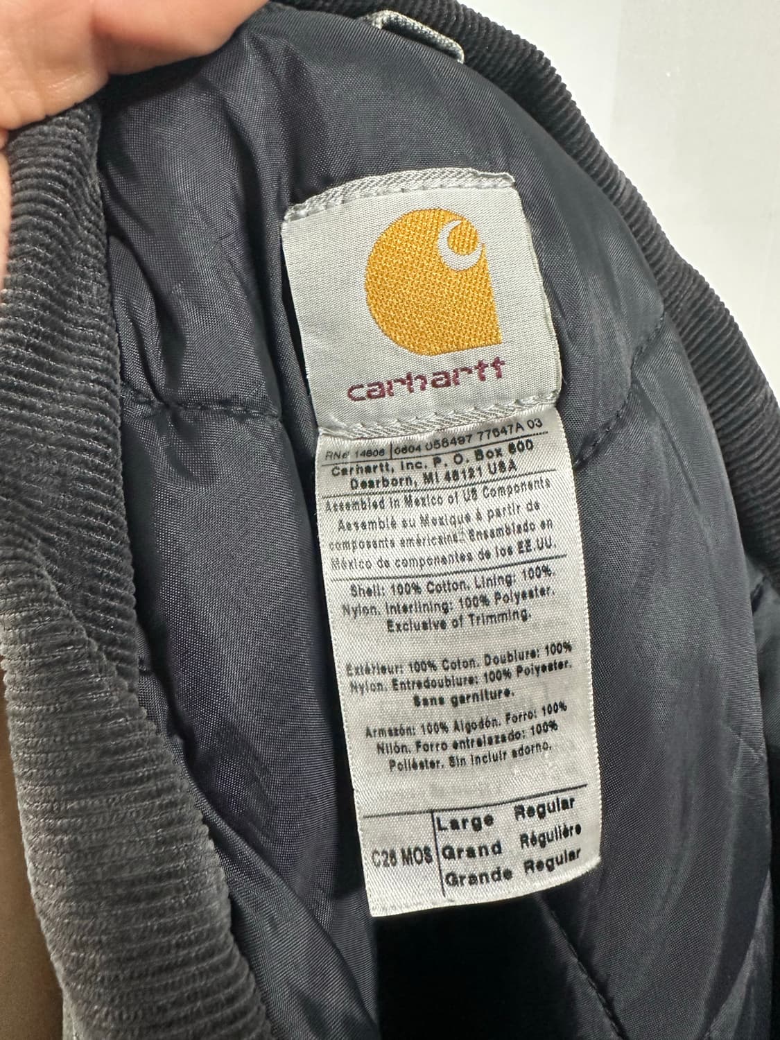 칼하트 트레디셔널 C26 모스 자켓 상품이미지4