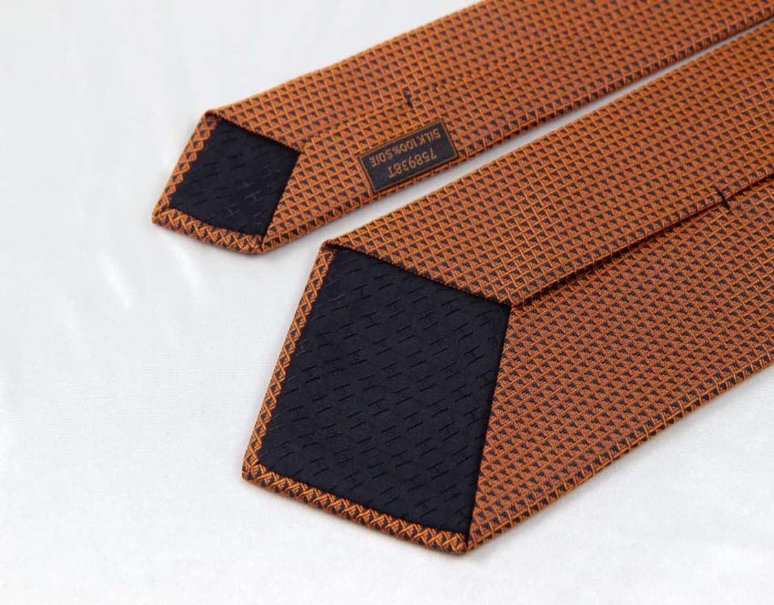 에르메스 9.1cm S등급 H모티브 신형 남자 명품 넥타이 상품이미지5