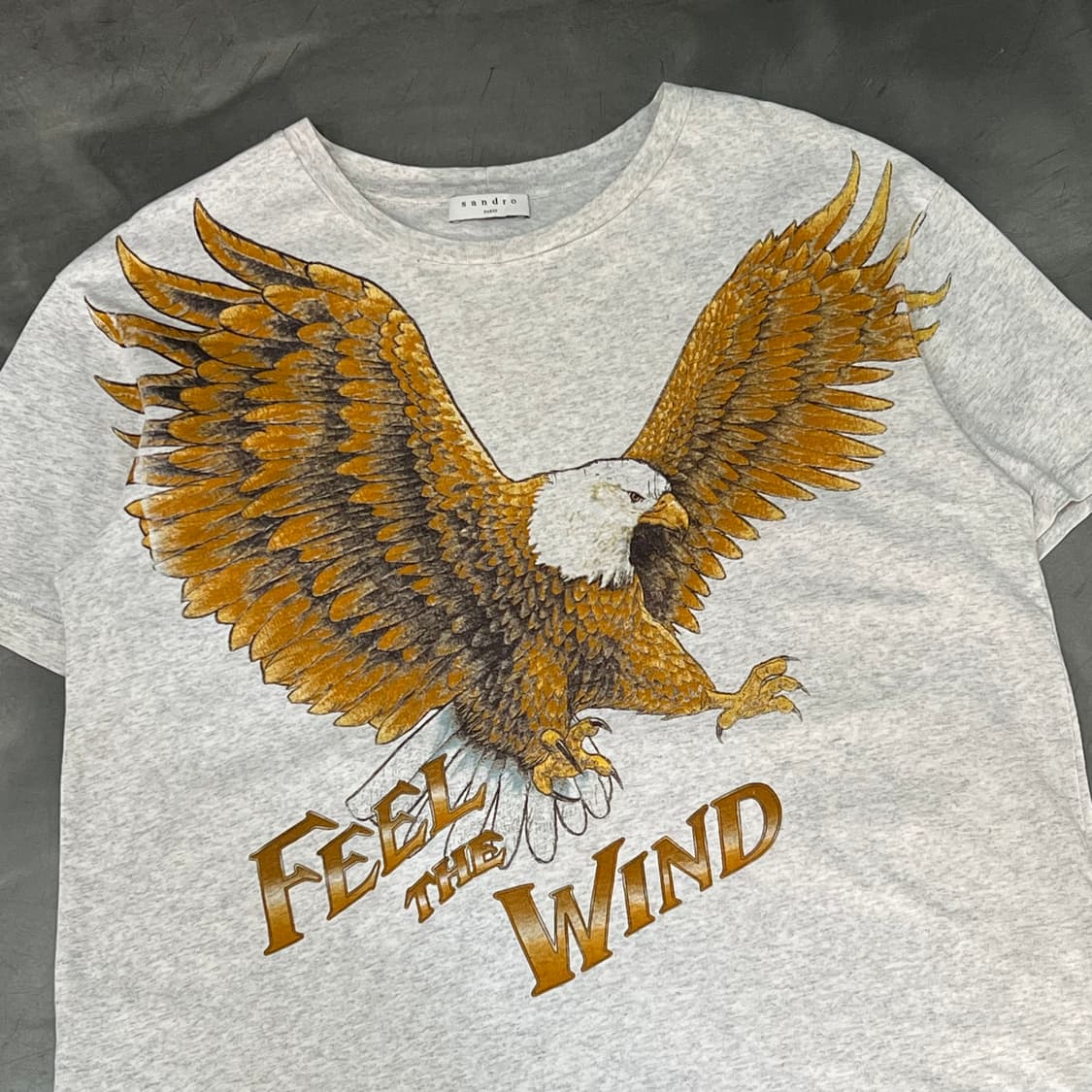  산드로 이글 프린팅 반팔티 y16039 상품이미지3