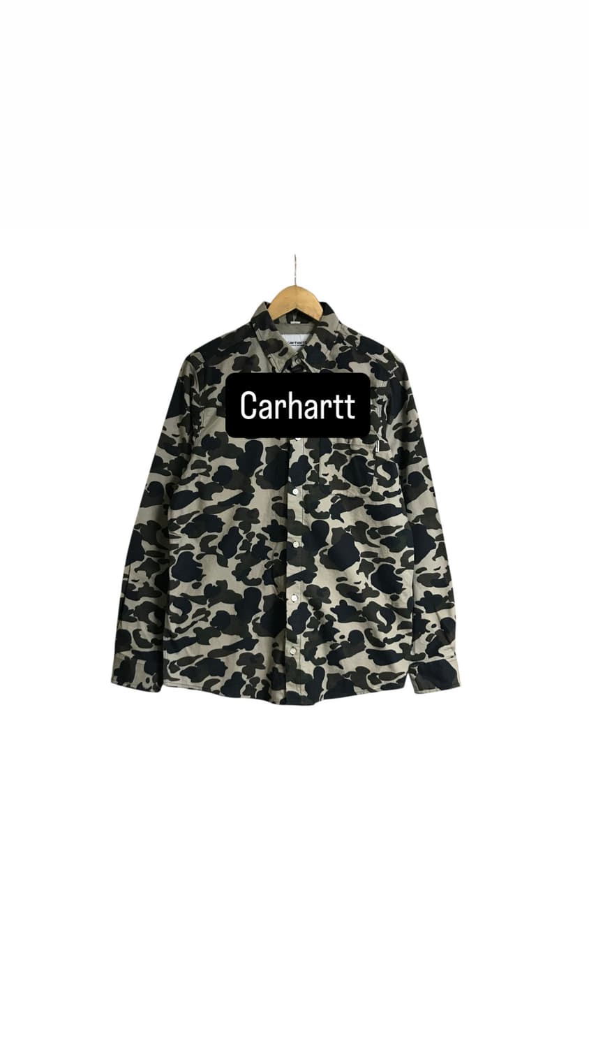 칼하트 카모플라쥬 셔츠 상품이미지1