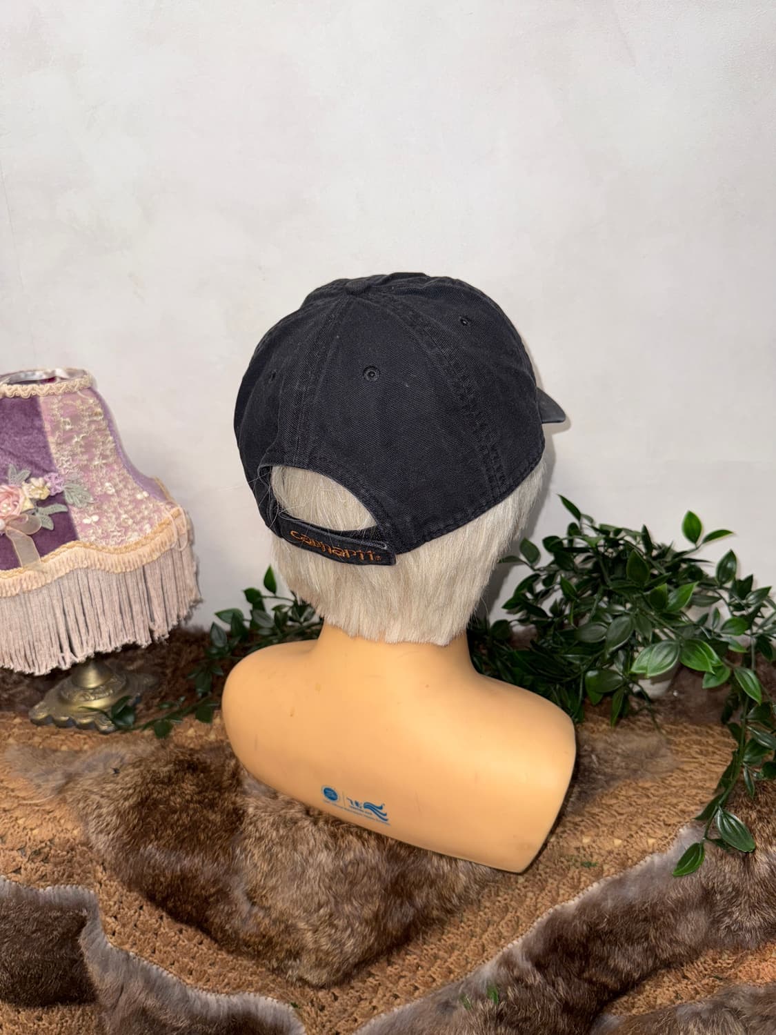 Carhartt black logo camp cap 상품이미지3