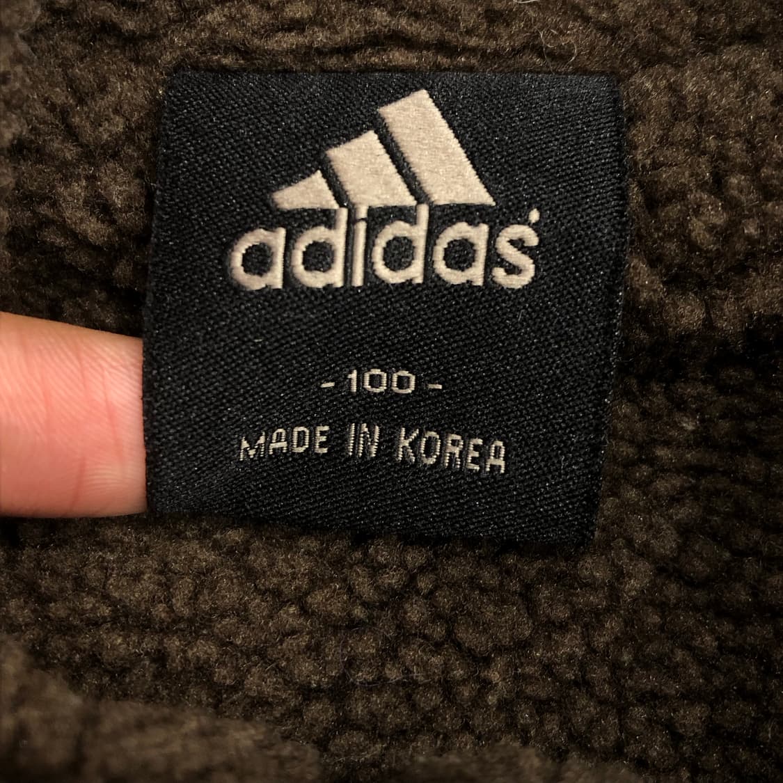 아디다스 백로고 플리스 집업 트랙 자켓  상품이미지6