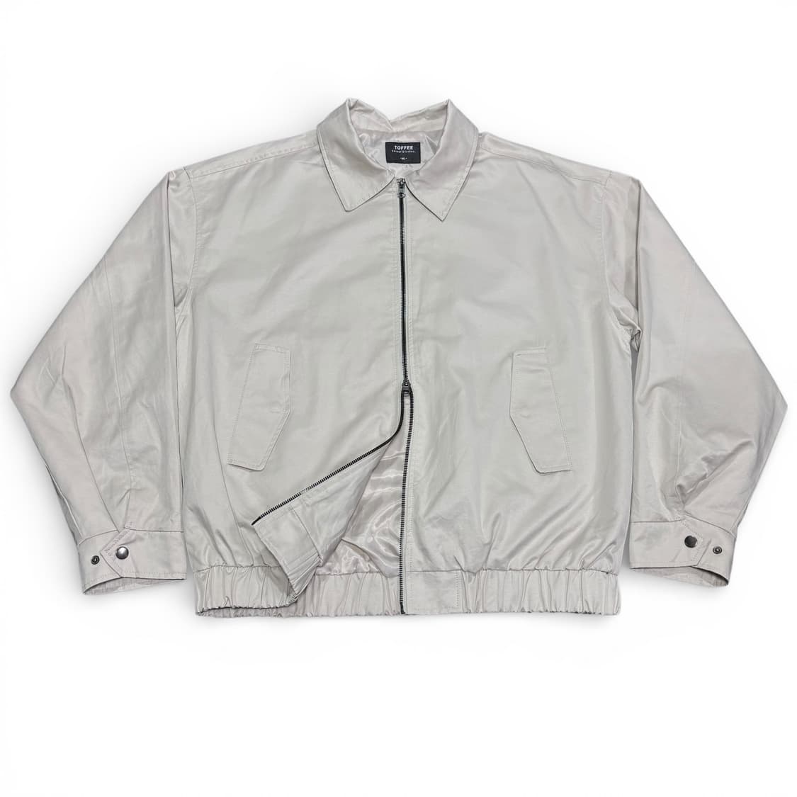 XL TOFFEE 토피 베이지 스윙탑 블루종자켓 상품이미지1