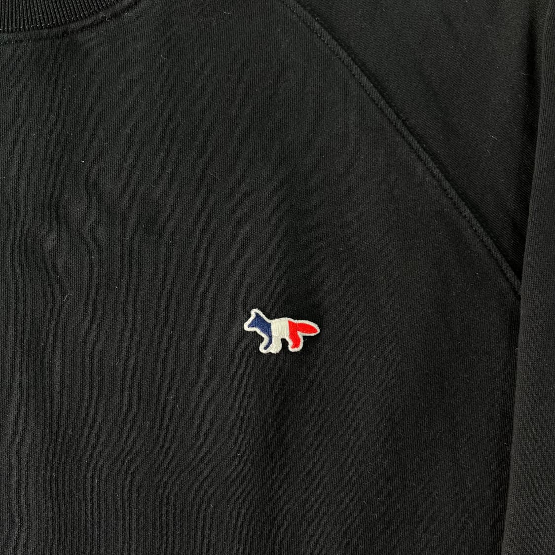 95 메종키츠네 트리컬러 폭스패치 맨투맨 상품이미지2