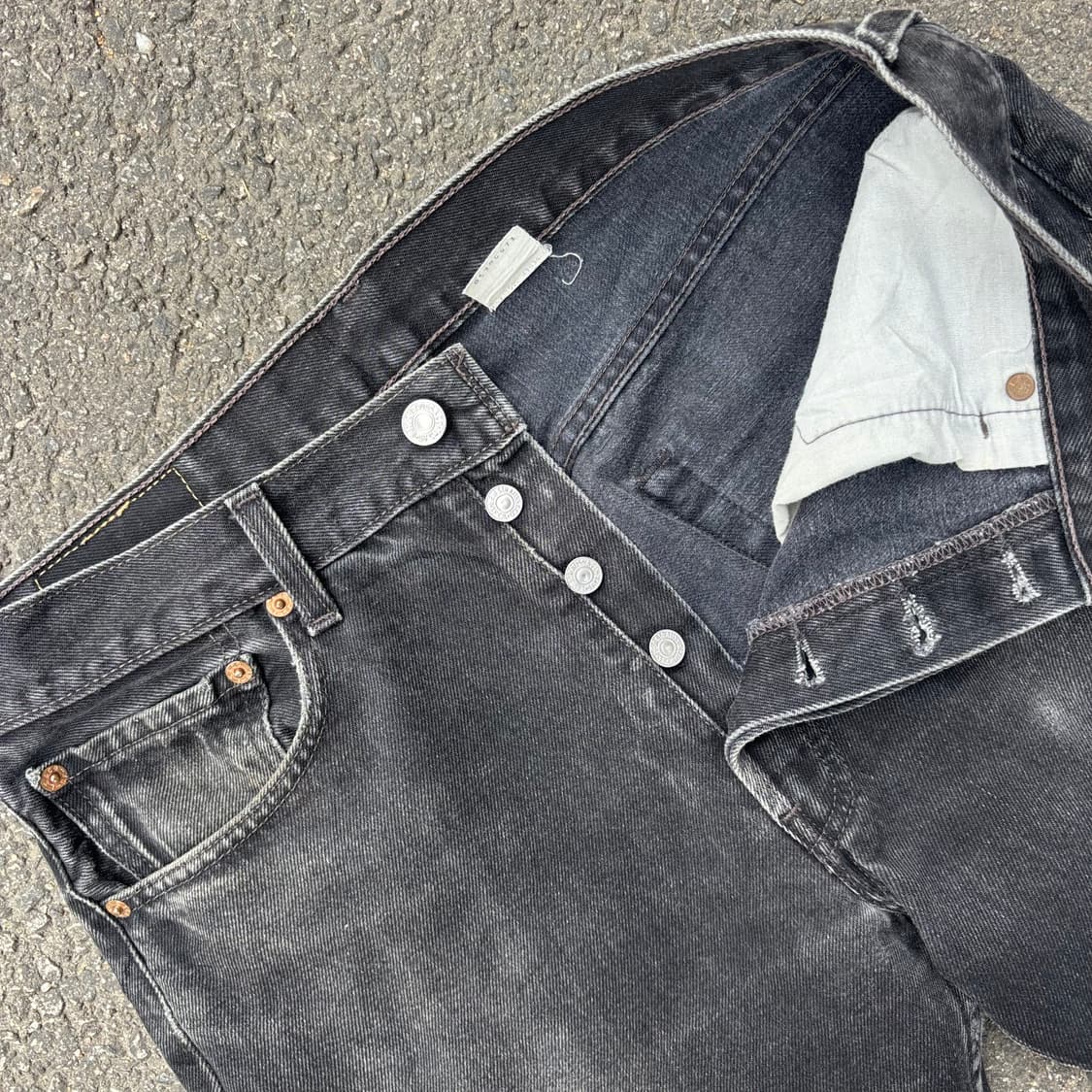 90년대 미국 리바이스 501 흑청 상품이미지6