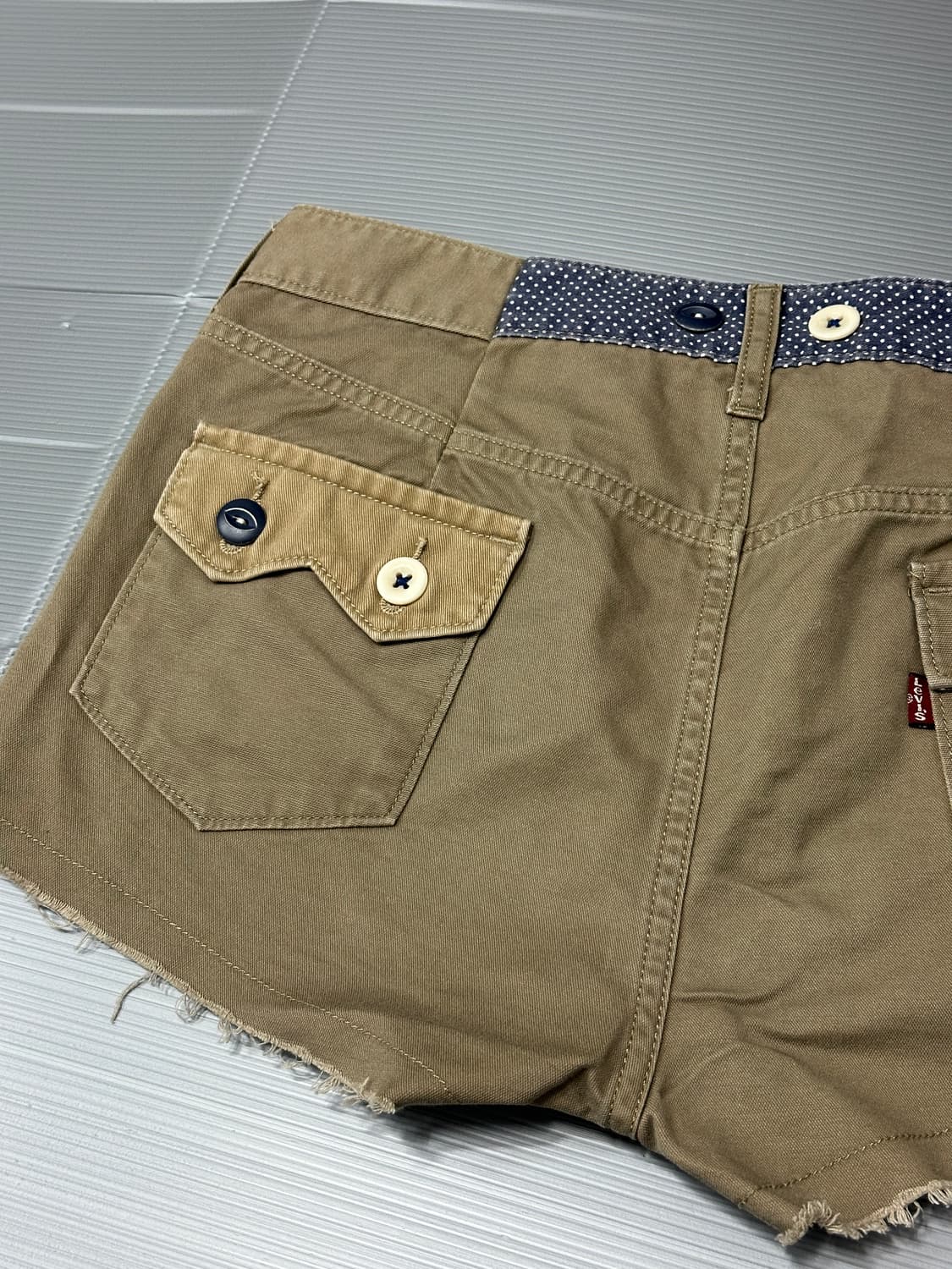 리바이스 숏츠 반바지 핫팬츠 브라운 26 상품이미지6