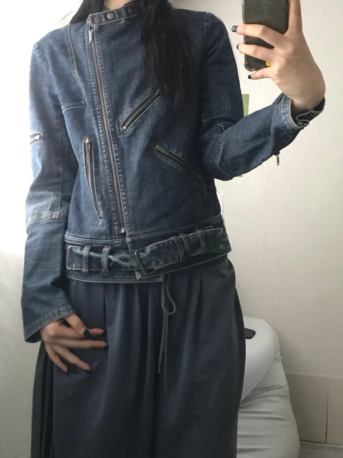 질스투어트 데님 디테일 자켓 상품이미지2