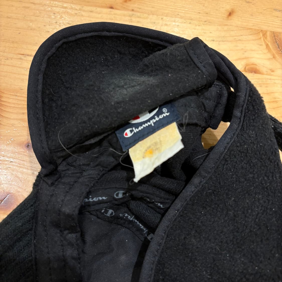 챔피온 빅로고 코듀로이 귀덮개 볼캡 상품이미지3