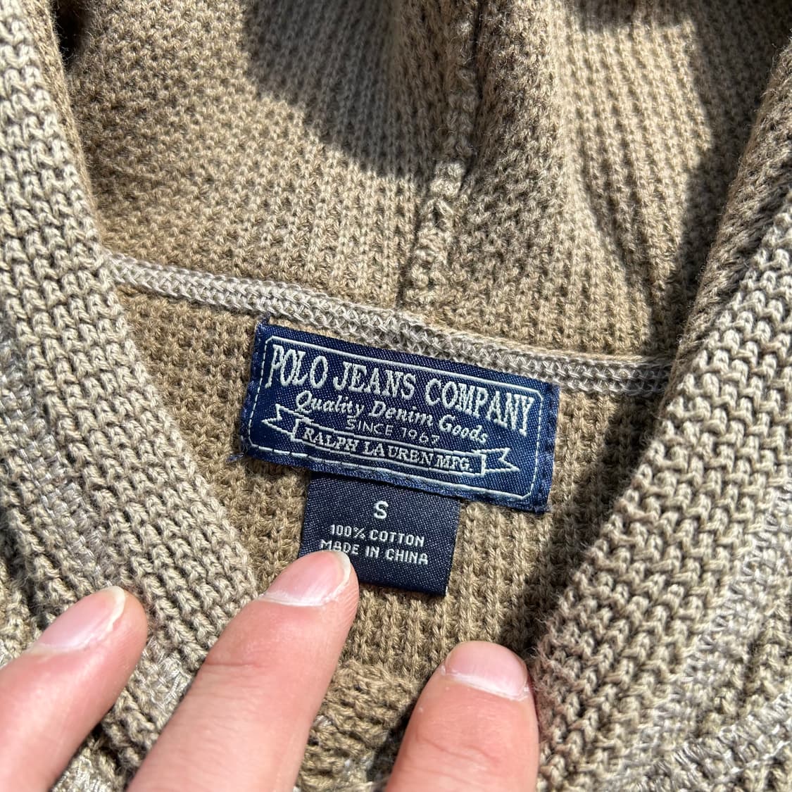 폴로(POLO RalphLauren) 진스 컴퍼니 후드 니트 상품이미지5