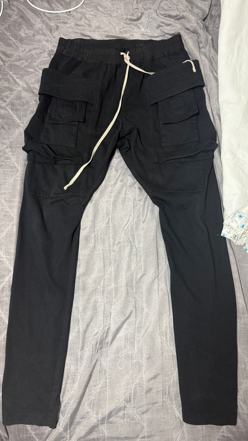 릭오웬스 크리치 카고팬츠 S 사이즈 DU19F6376-RIG 상품이미지1