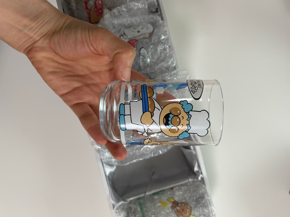 [고전] 호빵맨 빈티지 유리컵 상품이미지8