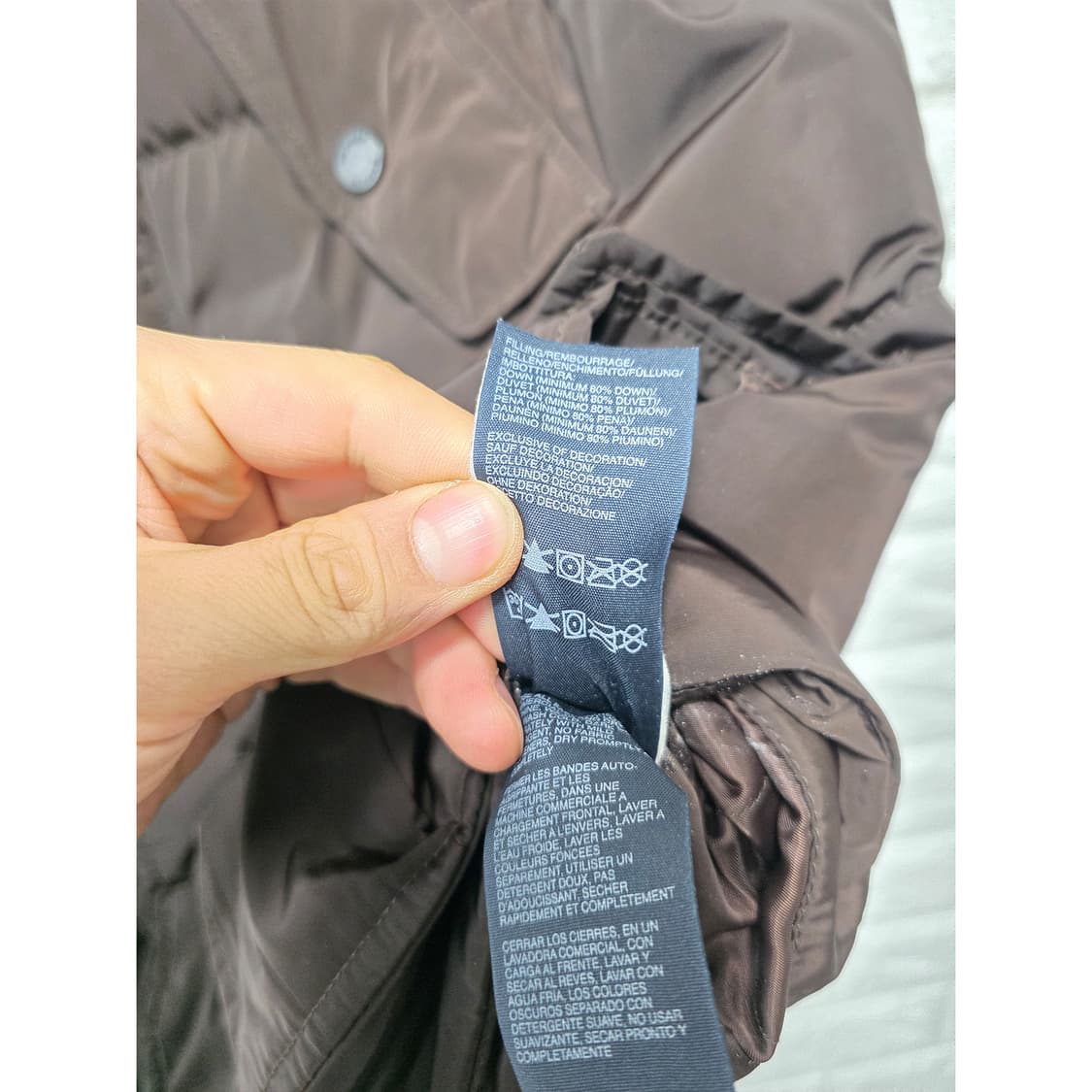 택포// 타미힐피거 브라운 조끼 L 상품이미지3