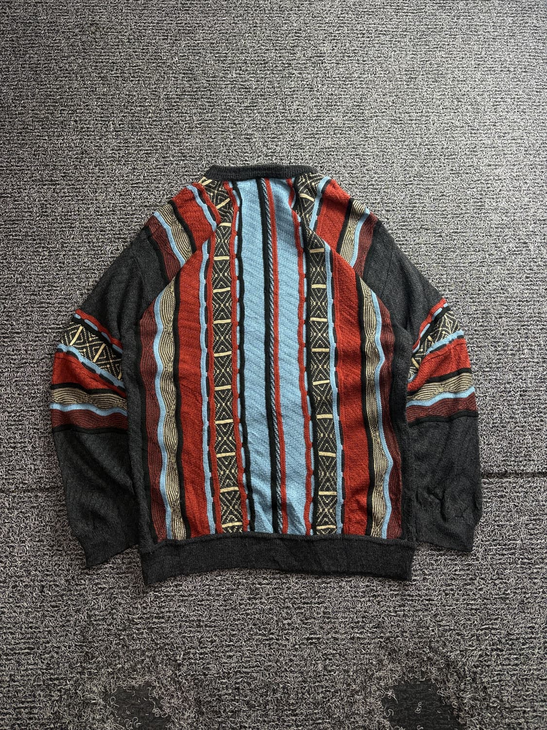 빈티지 아카이브 케이블 패턴 빅시핏 스웨터 3414 상품이미지5