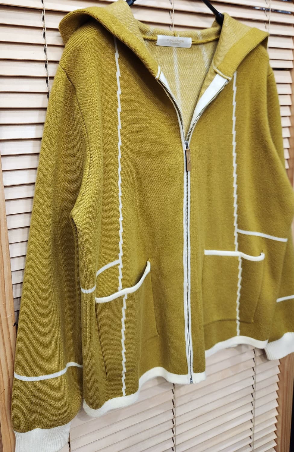 (새상품)크레송 프레스티지 니트 후드 상품이미지2