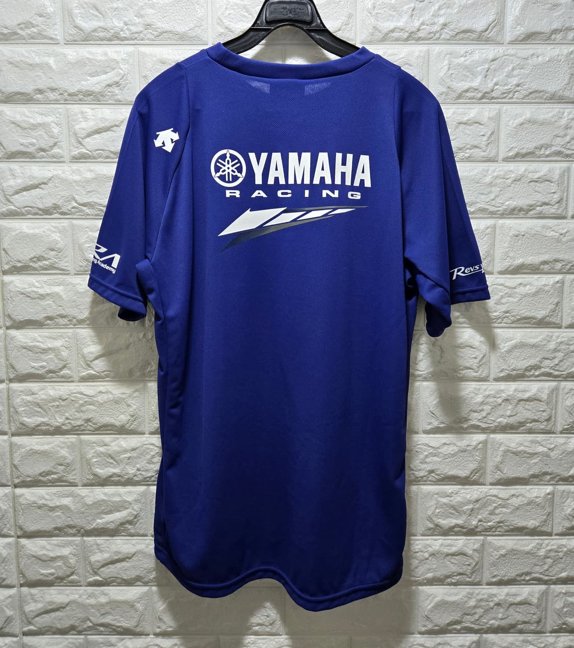 거의새것/ 데상트 야마하 야마루브 레이싱 기능성 반팔티 105~110 상품이미지5