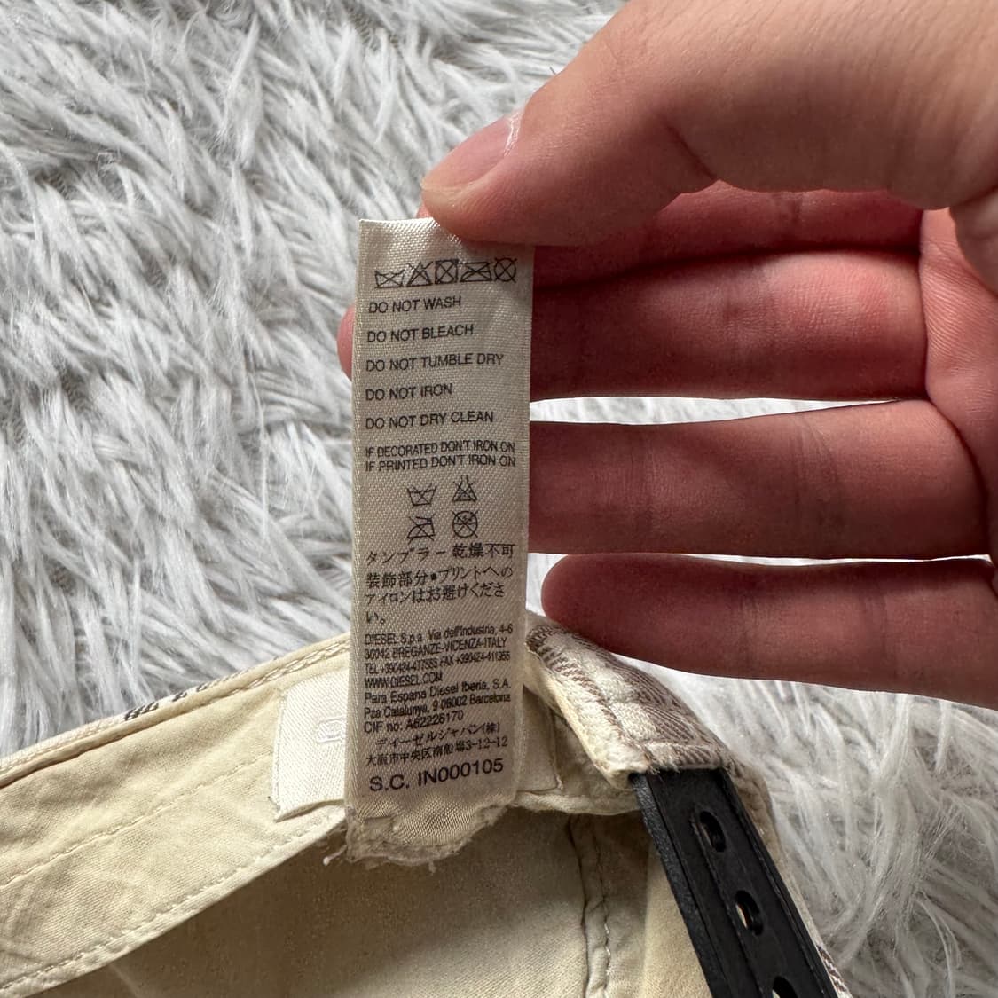 DIESEL 일본빈티지 y2k 모자 디젤 모리걸 모자 빈티지모자 남여공용 상품이미지9