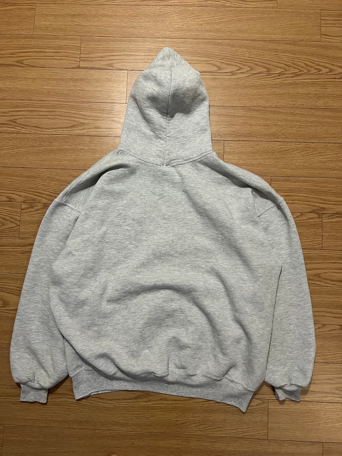 90s U.S.A 러셀 빈티지 후디 그레이 XXL 상품이미지4