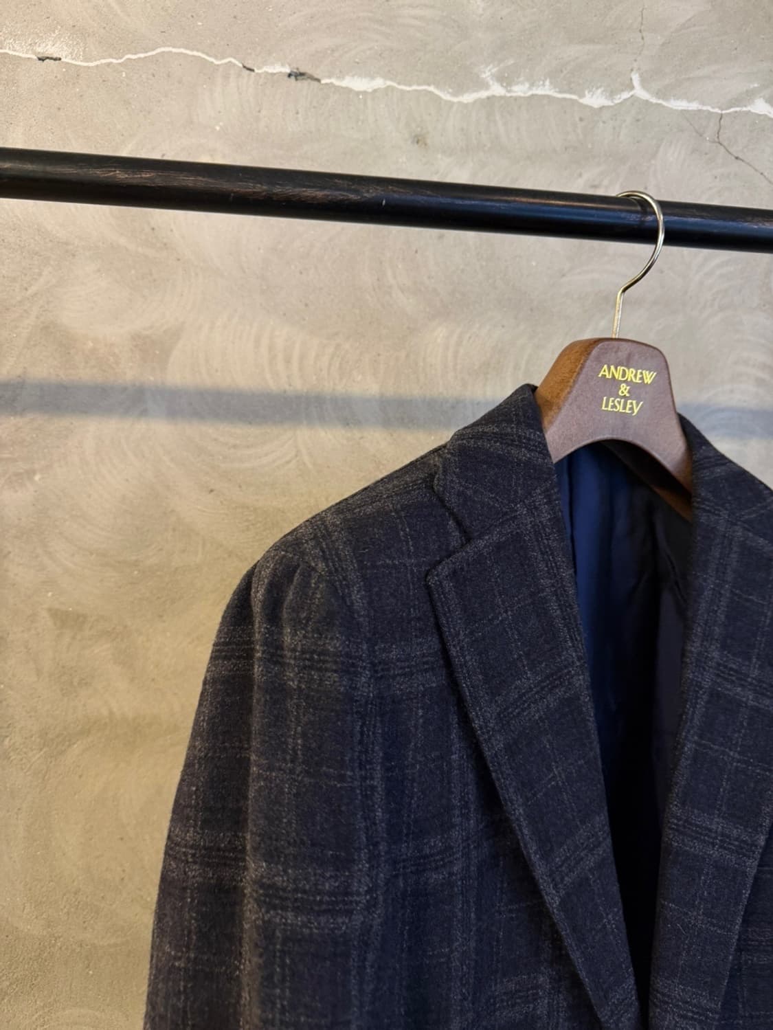 란스미어 플란넬 자켓 슬림100 상품이미지9