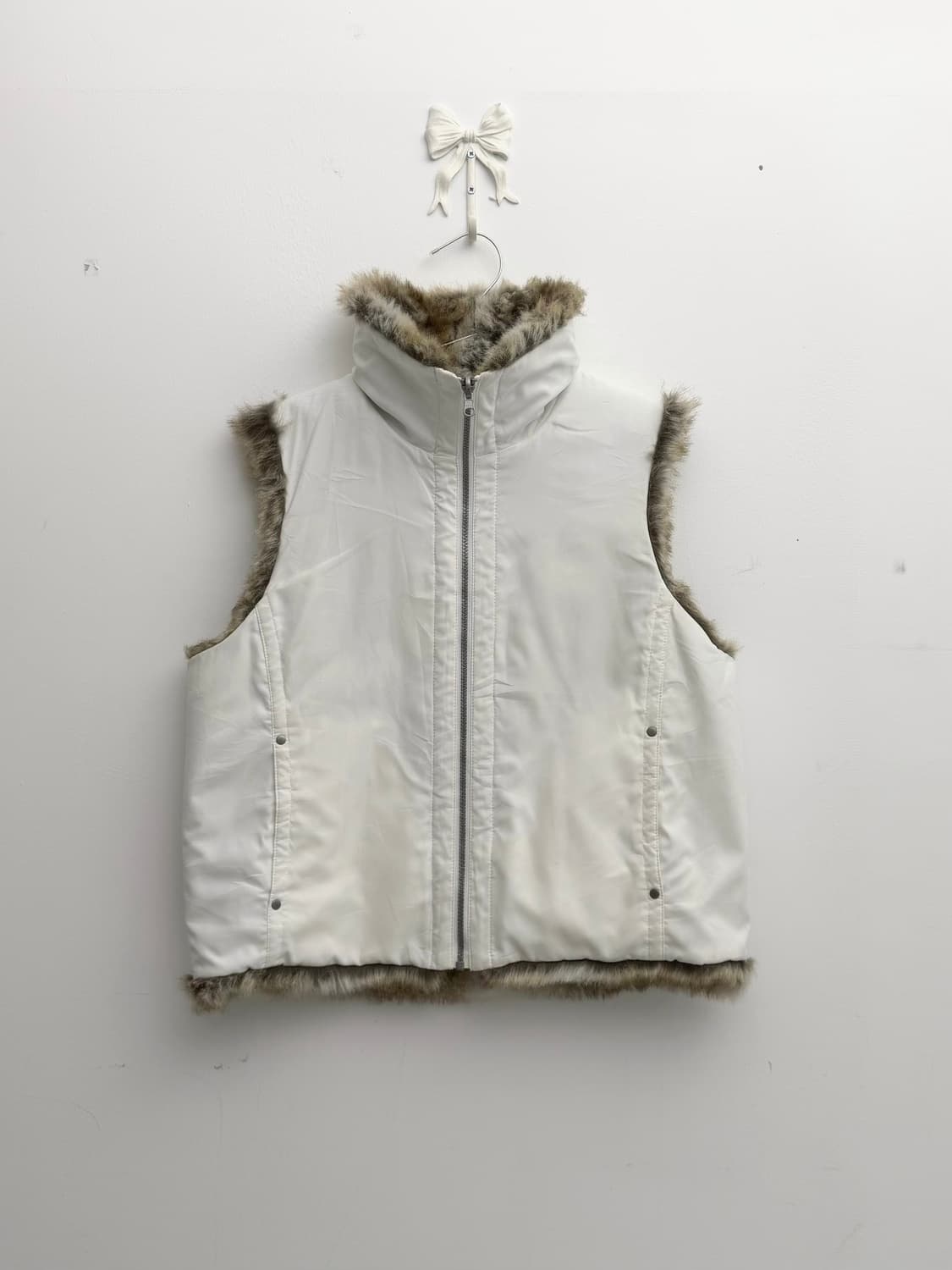 리버시블 퍼 베스트 상품이미지8