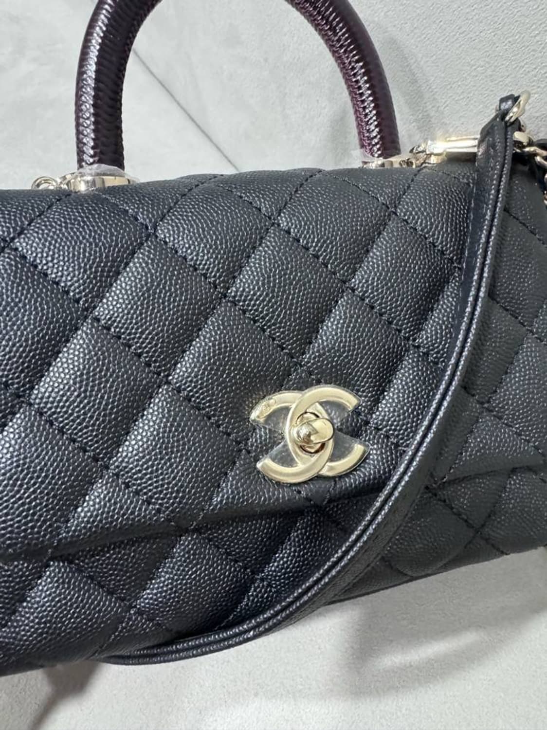 정품 새상품 샤넬 코코핸들 미니 20cm (초미니,나노미니,woc 아님) 상품이미지3