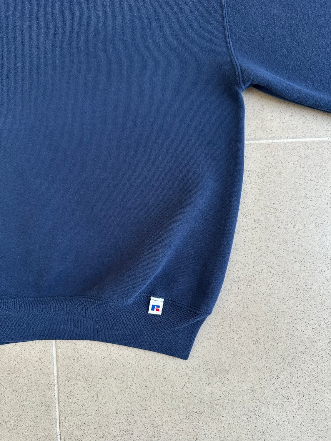 90s 빈티지 러셀 스웻셔츠 네이비 M USA 상품이미지3