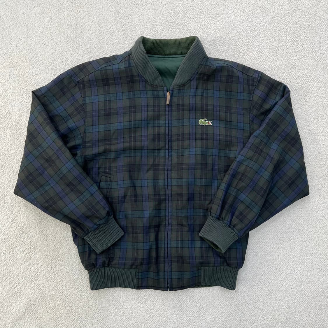 100 라코스테 리버시블 블루종 자켓 0310M 상품이미지1