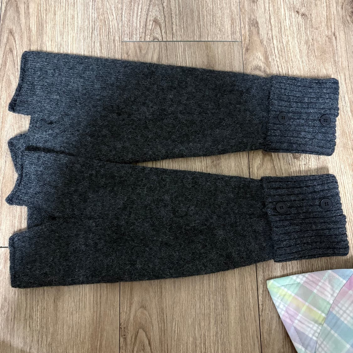 미세키서울 레그워머 차콜 상품이미지2