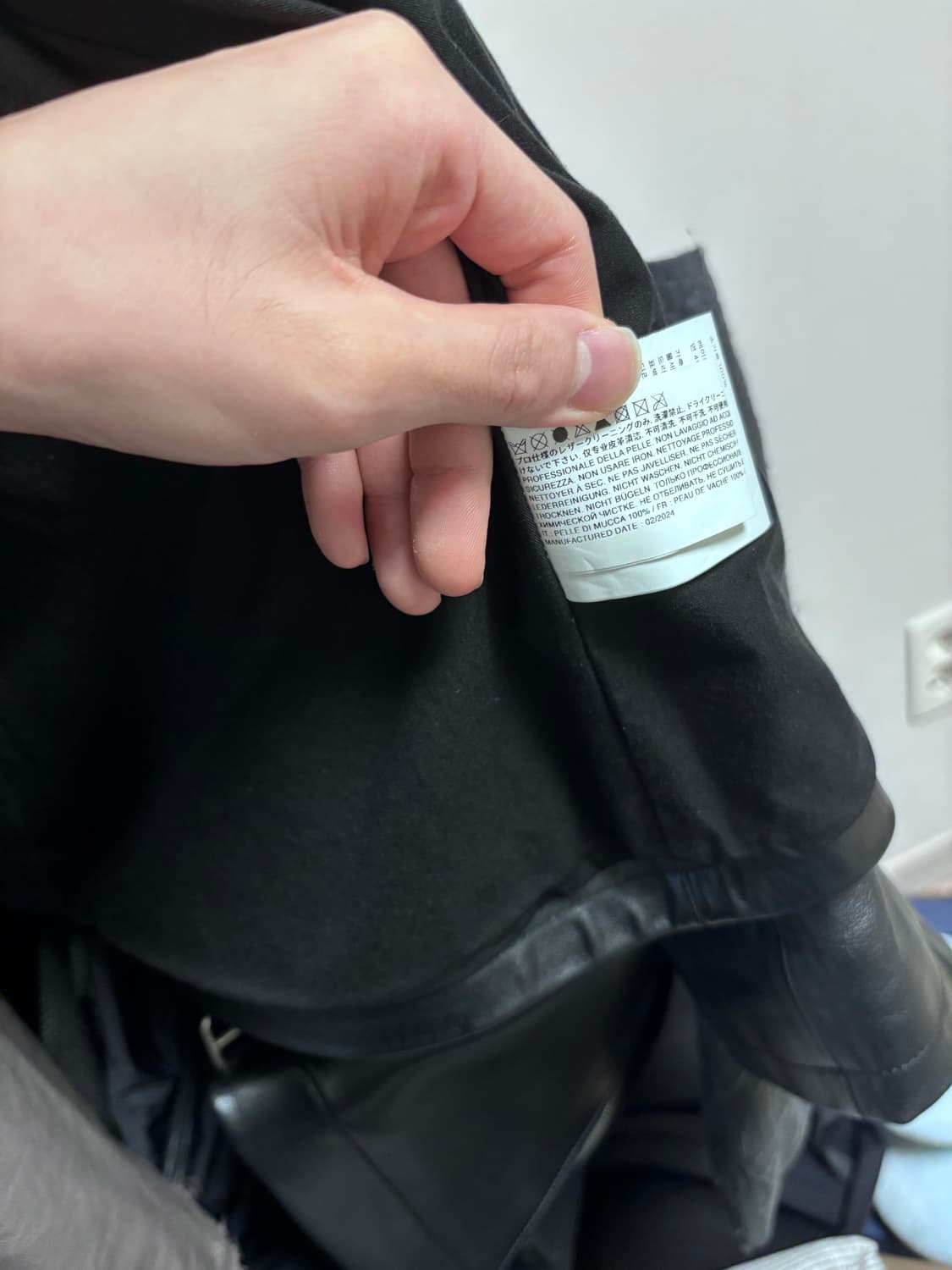 포스트아카이브팩션 6.0 레더자켓 M 상품이미지10