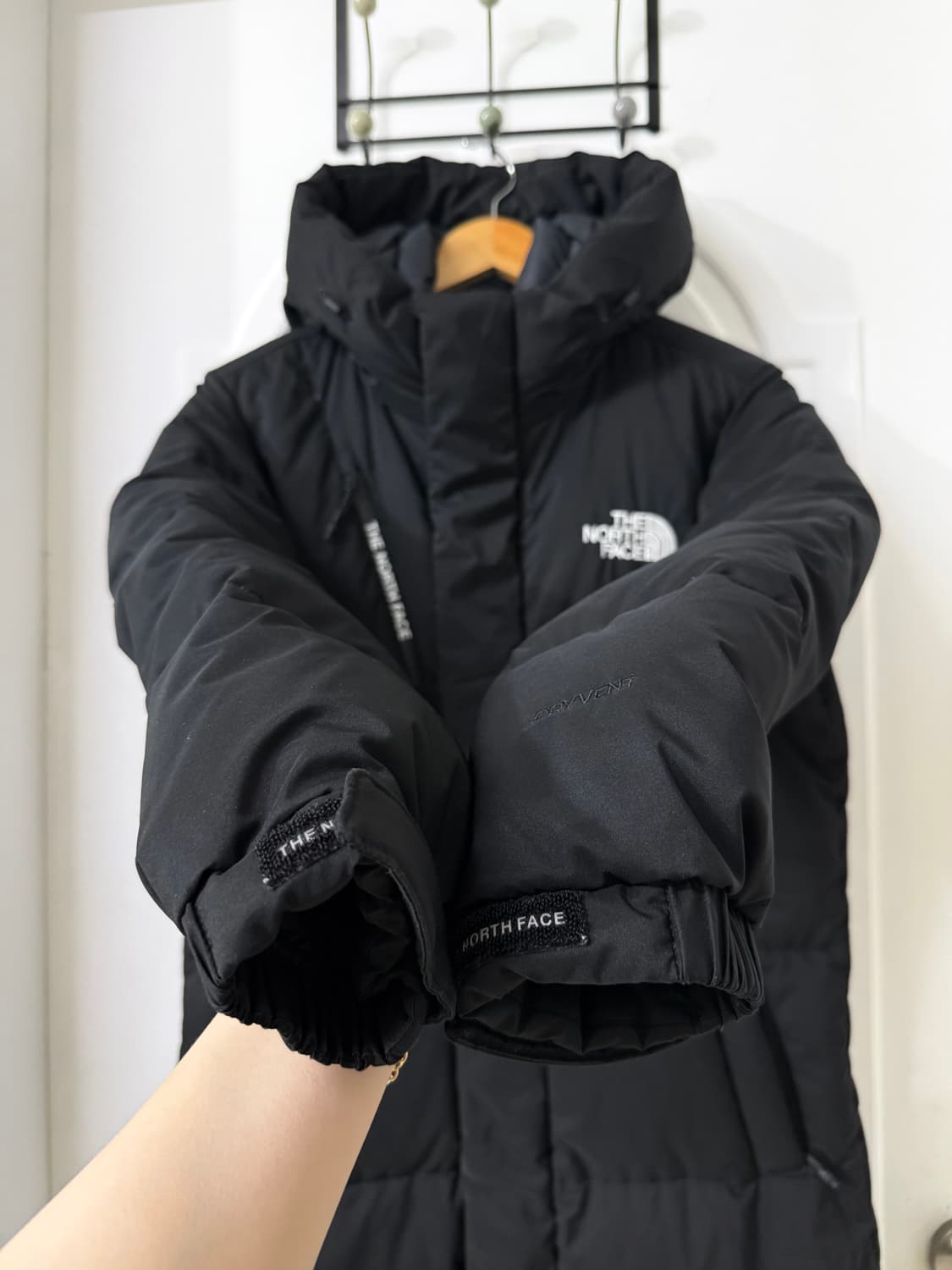 85 xs사이즈 노스페이스 롱패딩 슈퍼에어다운 상품이미지4