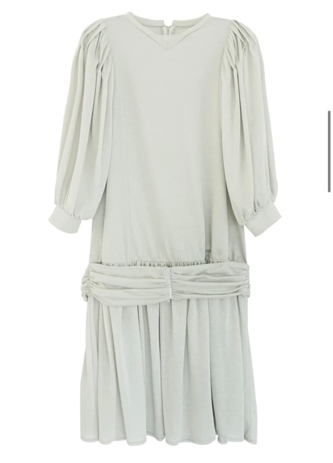 에옹쓰 아르누보 드레스 세이지그린 상품이미지2