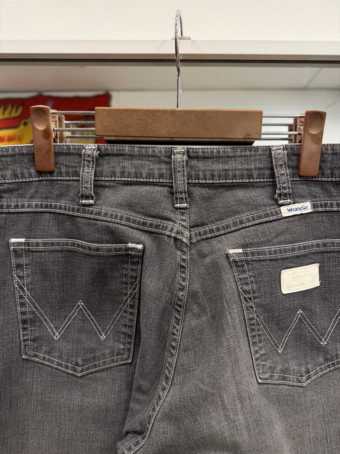 Wrangler 랭글러 흑청 데님 팬츠 (31inch) 상품이미지6