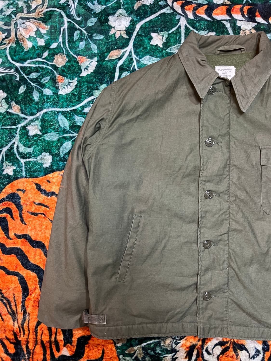 80s A-2 덱자켓 (46-48) OG 상품이미지2