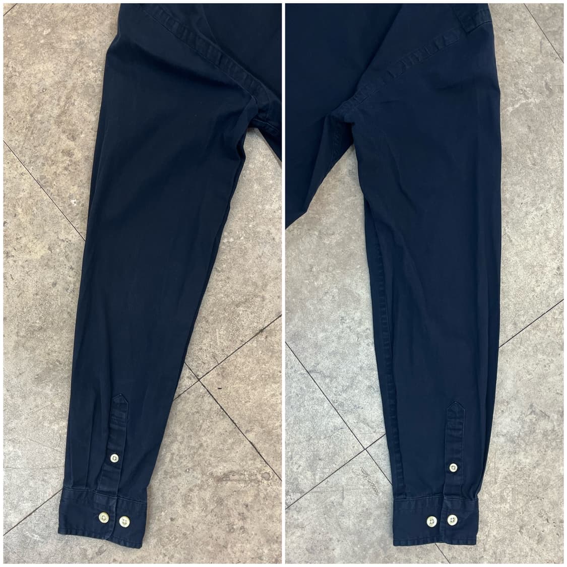 말보로 클래식 셔츠 네이비 S #csz3975 상품이미지10