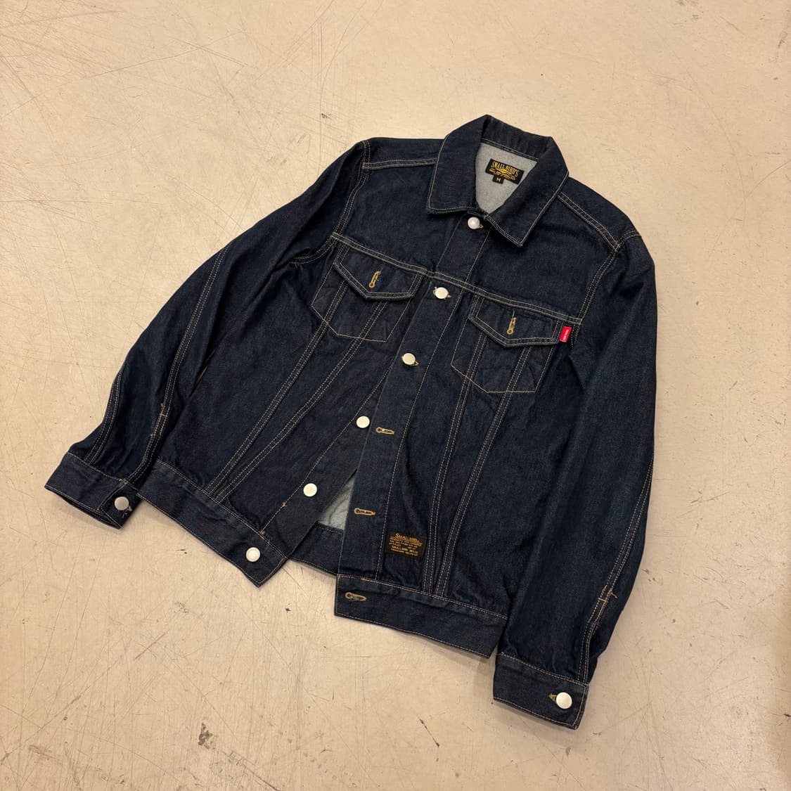 스몰버드 데님 트러커 자켓 상품이미지1