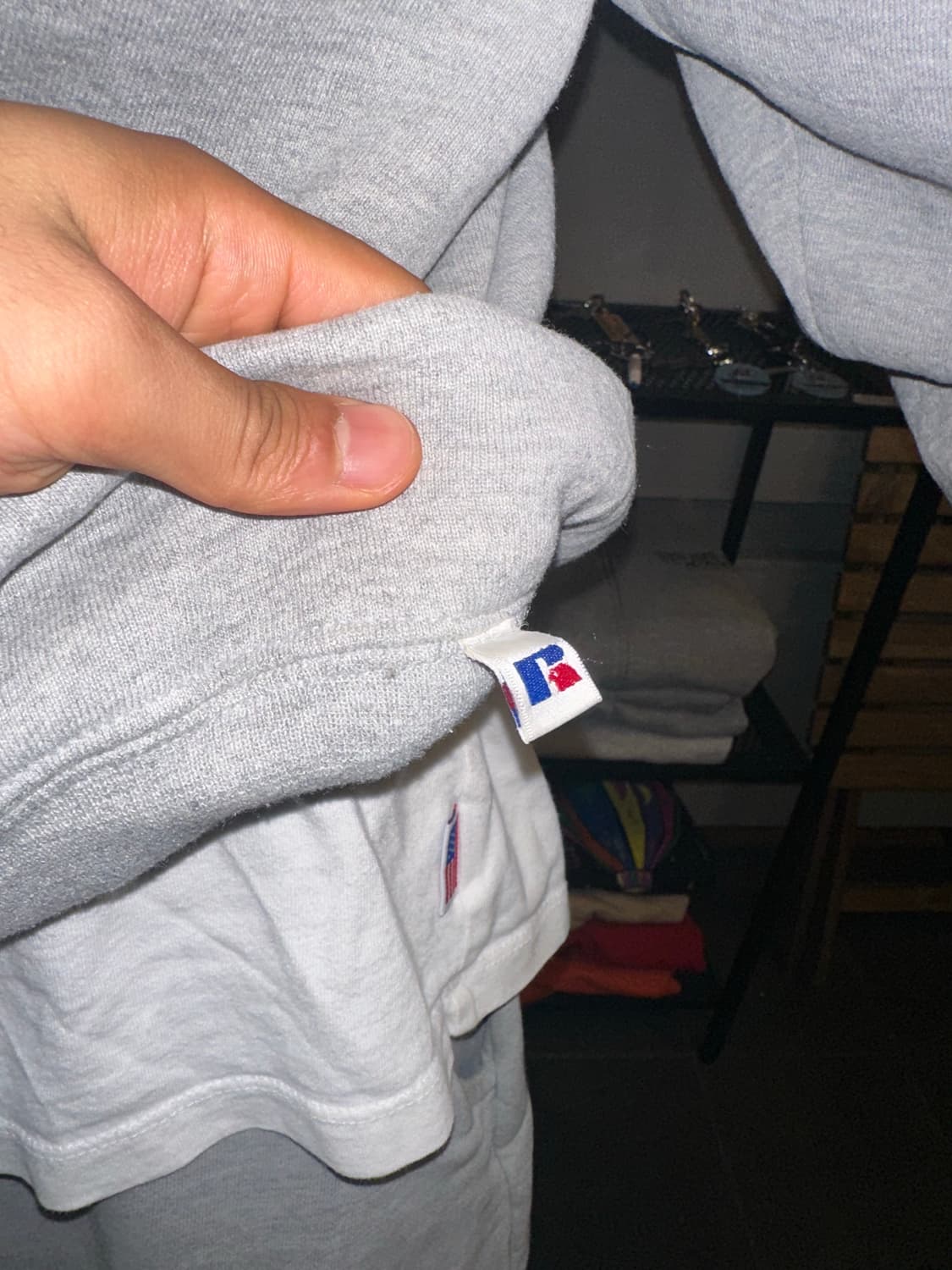 90‘s Russell Athletic grey sweatshirt 상품이미지6