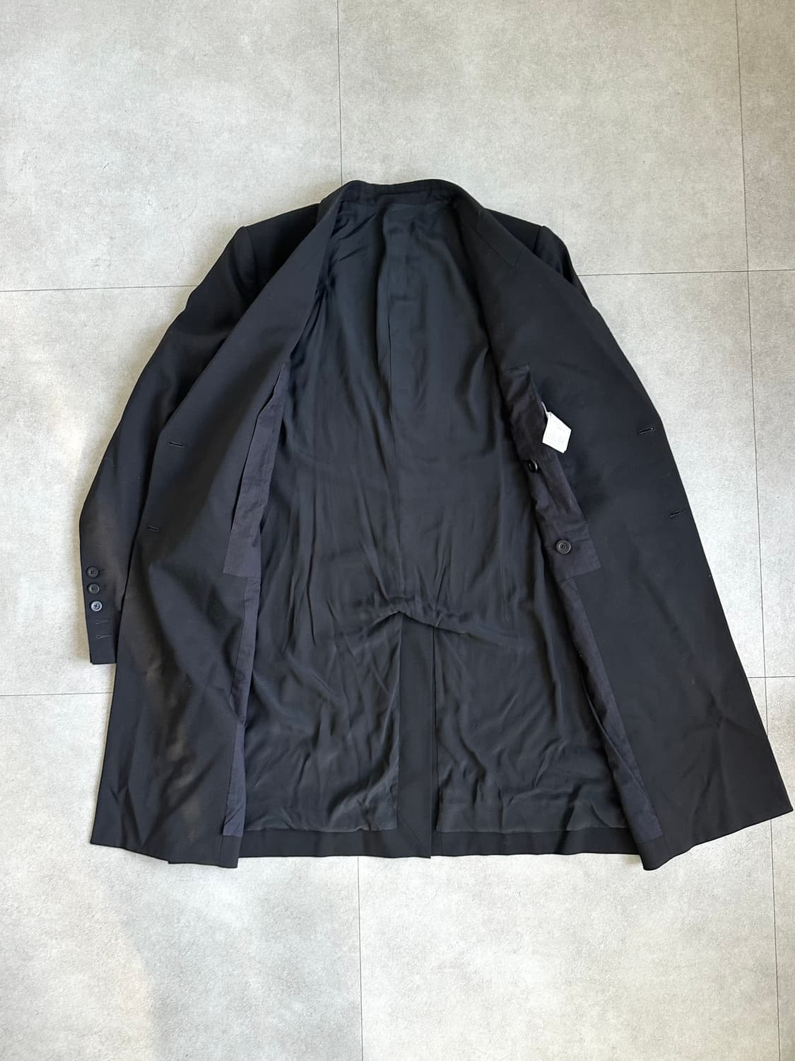 릭오웬스 2016 JMF 더블 브레스티드 코트 상품이미지5