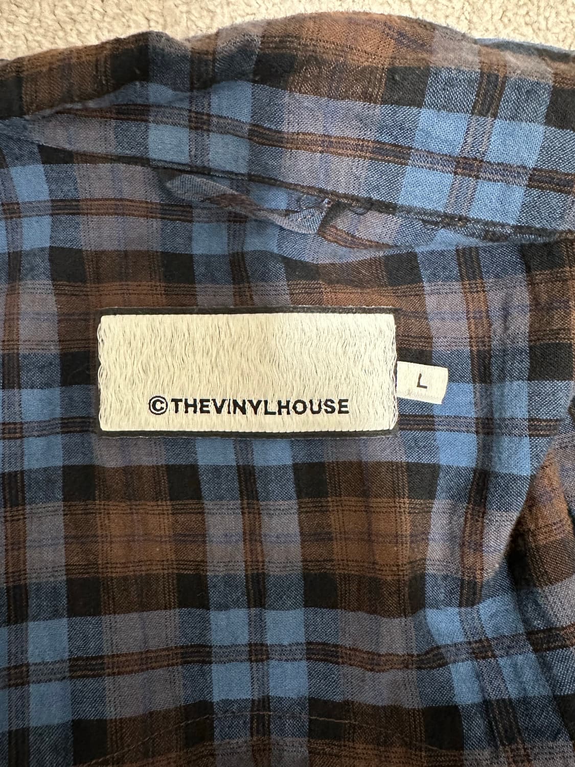 더바이닐하우스 셔츠 m 사이즈 상품이미지3