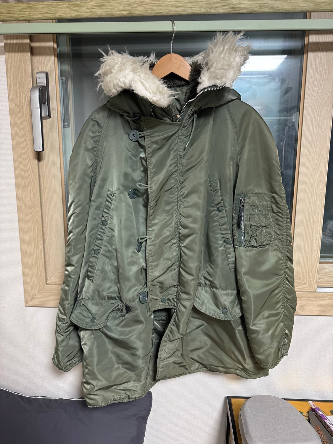 오리지널 미국 90‘s 알파 겨울 파카 상품이미지1