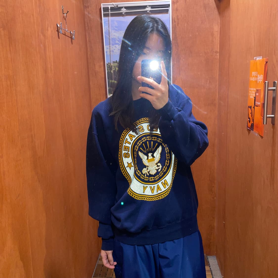  (M) USA USMC 밀리터리 미해병대 스웻셔츠 맨투맨 상품이미지1