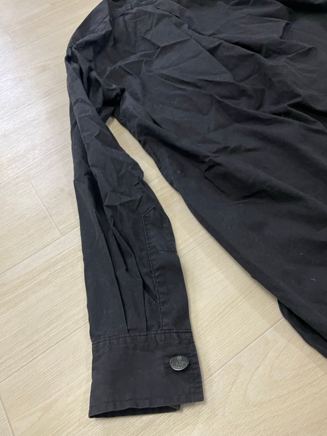 8 비비안 웨스트우드 골드 라벨 오브 로고 블랙 셔츠 상품이미지7