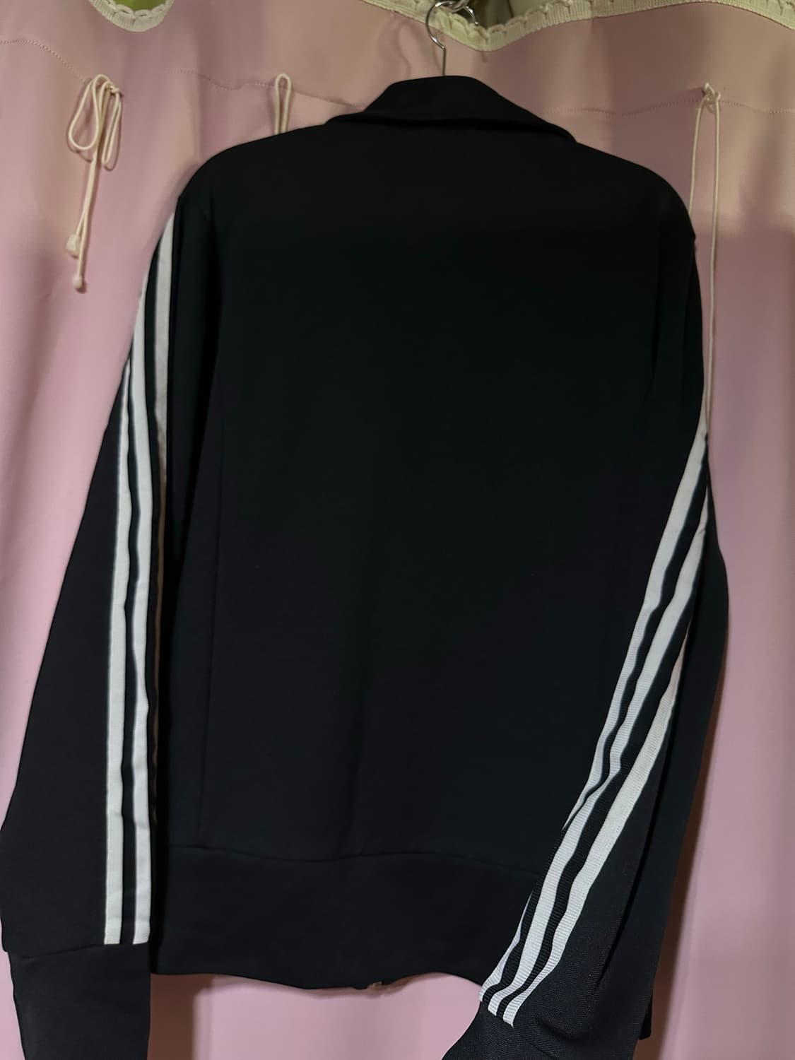 아디다스 져지 아디다스 검은색 아디다스블랙 불꽃져지 집업 트랙탑 상품이미지3