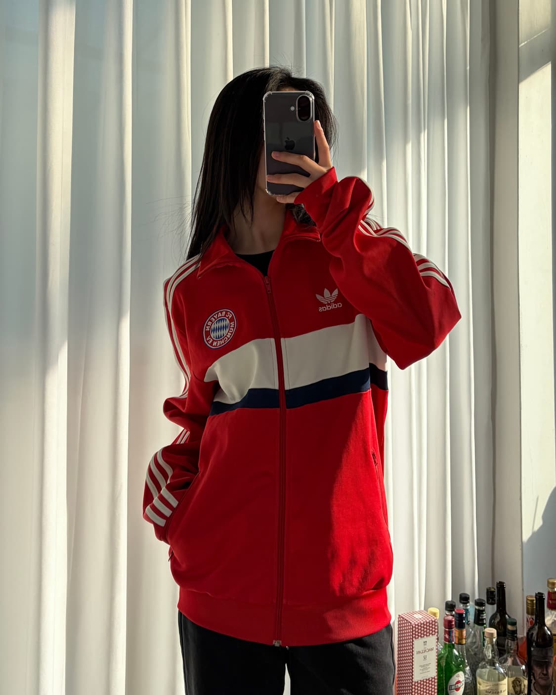 [M-L]아디다스 바이에른 뮌헨 트랙탑 져지 상품이미지1