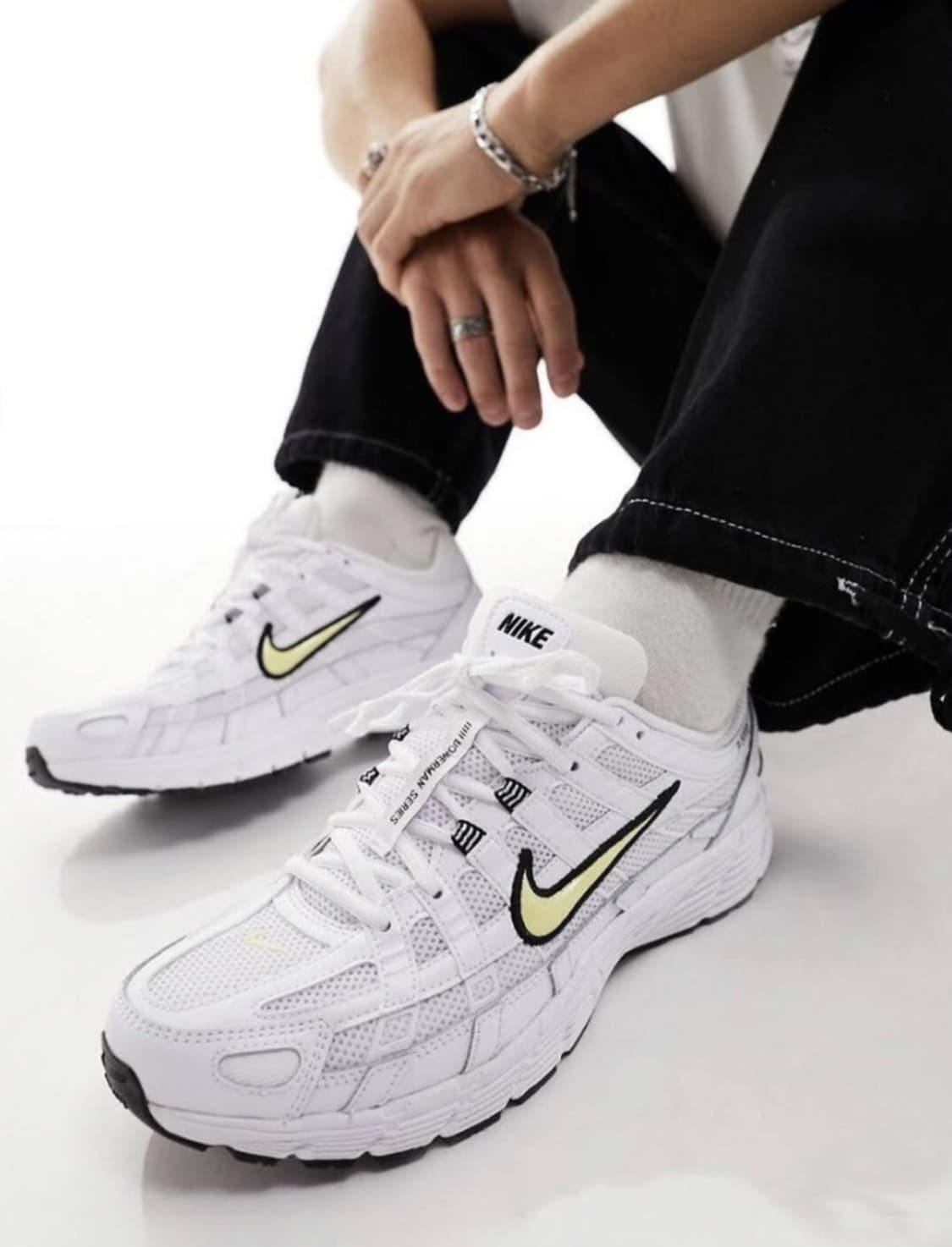 285 새제품) 나이키 P-6000 화이트 레몬 시폰 남자 신발 운동화 상품이미지10