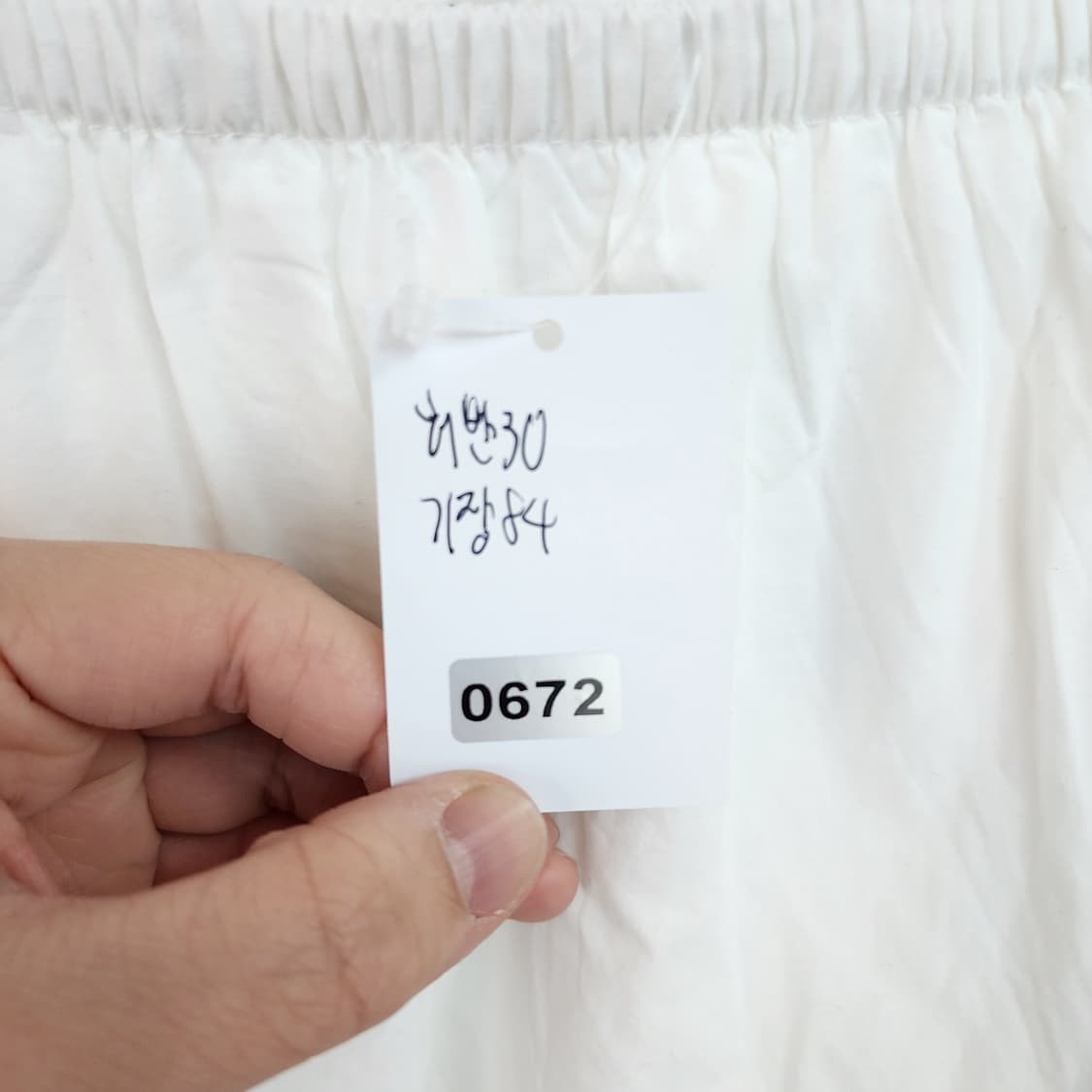 레이스 캉캉 롱 스커트 화이트 상품이미지7