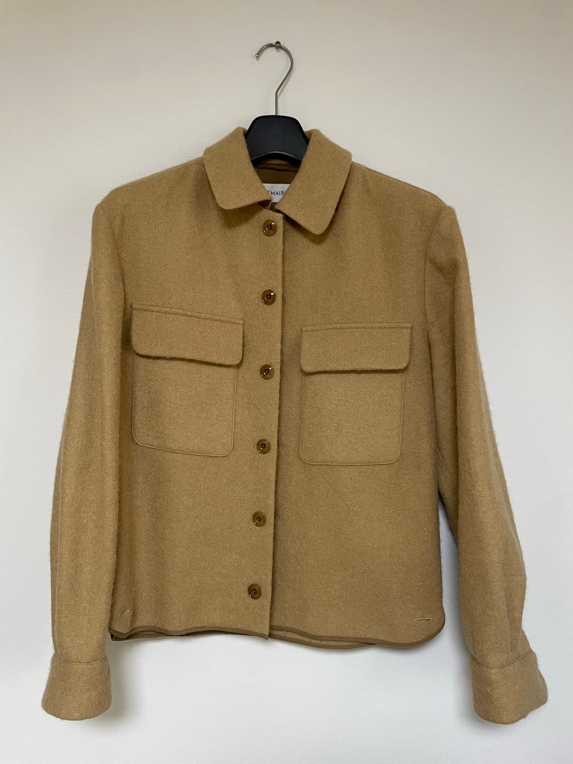 르메르 알파카 박시 셔츠 자켓 상품이미지1