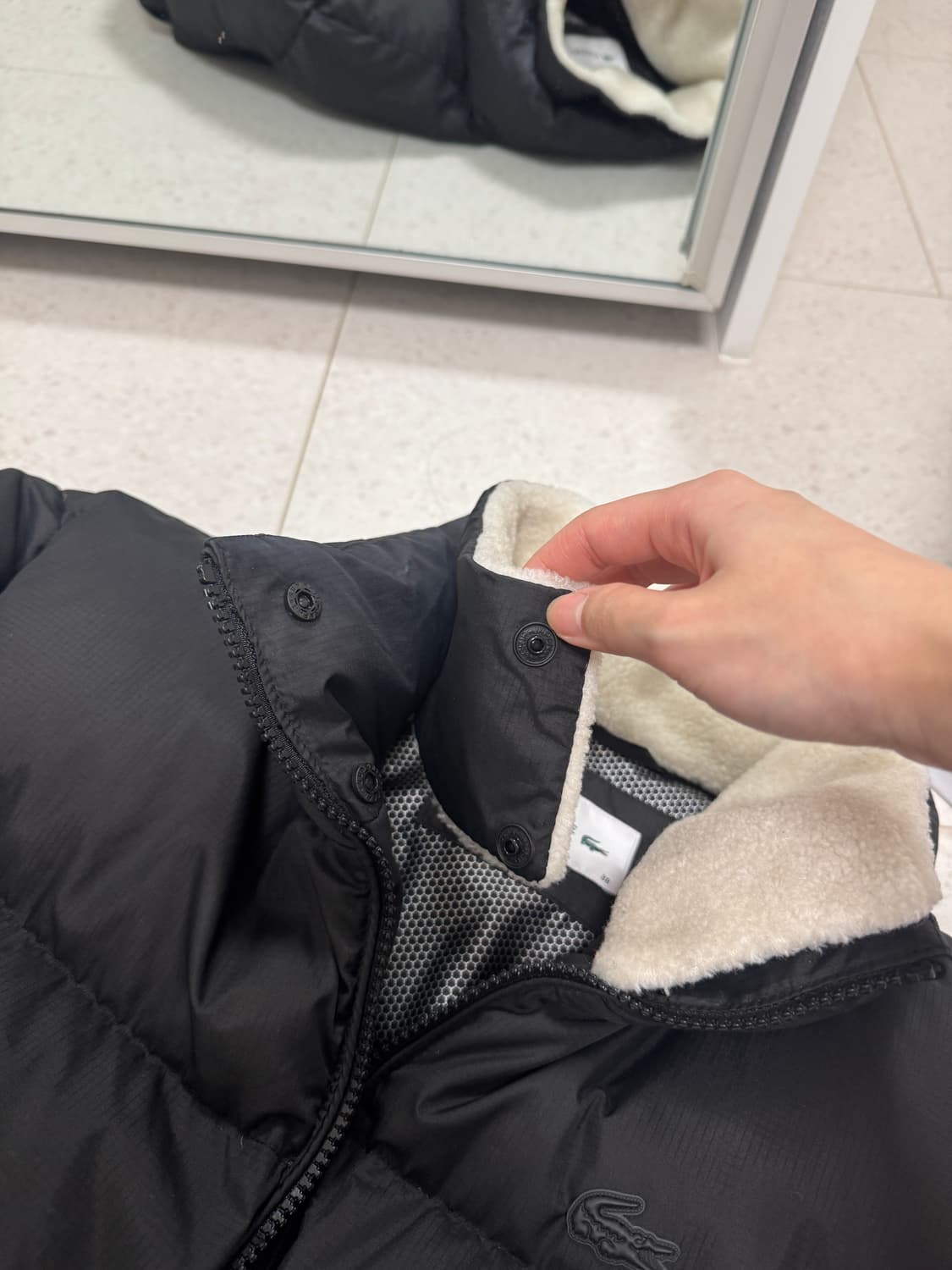 라코스테 숏패딩 상품이미지5