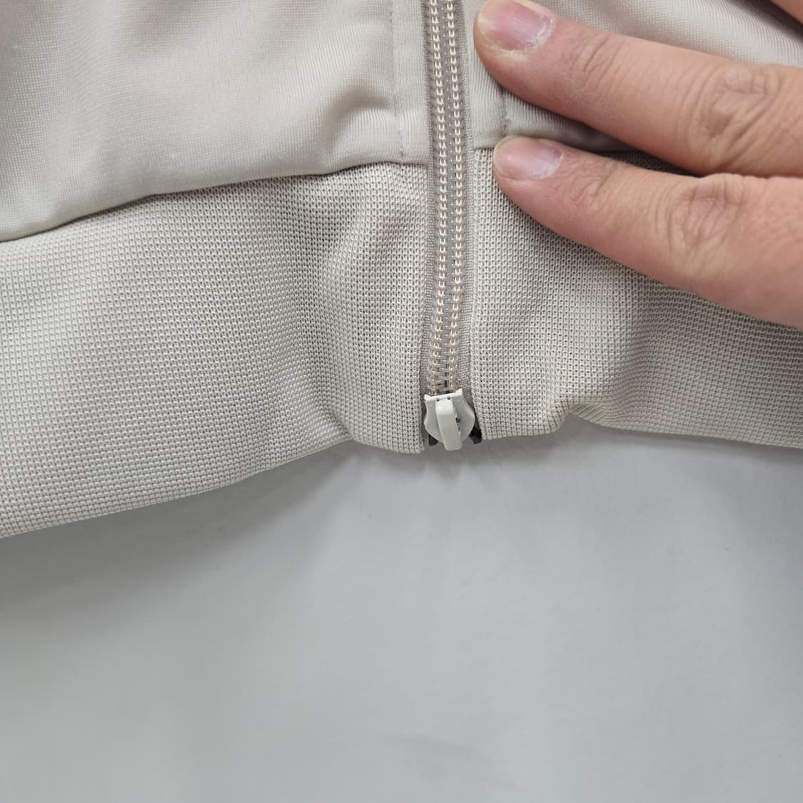 아디다스 삼선 아이보리 트랙탑 져지 상품이미지4