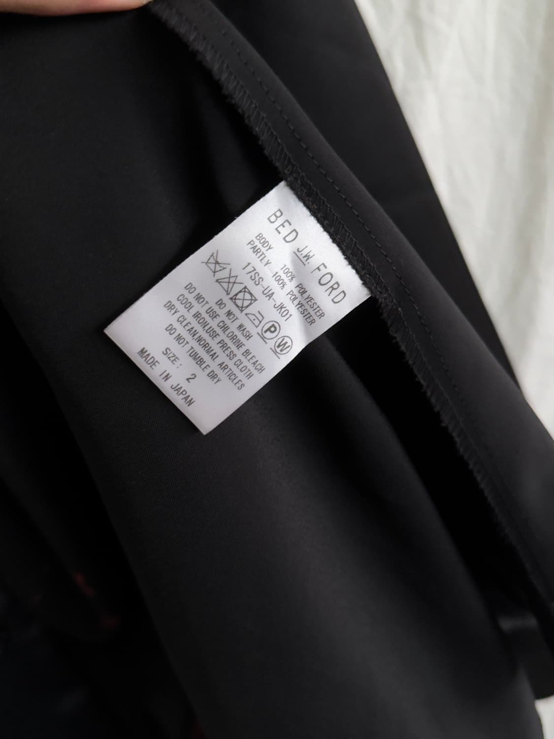 BED j.w. FORD 17ss 새틴 셔츠 상품이미지6